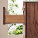 30" Pre-Assembled Wall Mounted & Floating Single Vanity Cabinet with 1-Hole Ceramic Top by HouseOfZazla