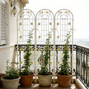 Metal Garden Trellis Rustproof Trellis For Climbing Plant Outdoor Flower Support