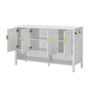 U_STYLE 55.1'' Storage Sideboard with 4-Doors