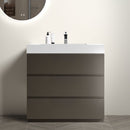 Alice - Bathroom Vanity With Sink, Large Storage Freestanding Bathroom Vanity For Modern Bathroom, One-Piece Sink Basin Without Drain And Faucet by HouseOfZazla