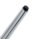 6 light gray dining chairs. Modern chairs from the Middle Ages. Made of PU material cushion and silver metal legs. Suitable for restaurants and living rooms