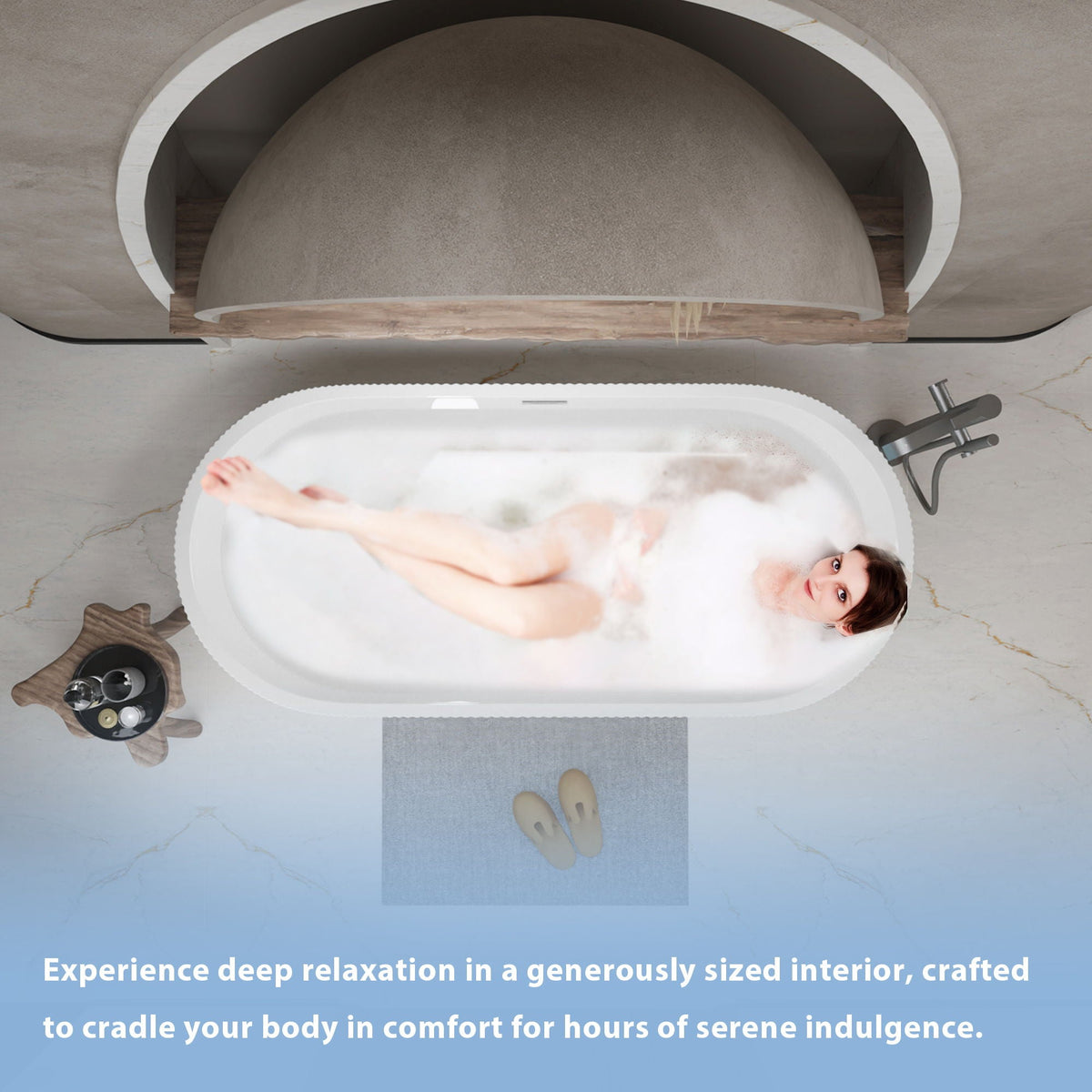 Linear Freestanding Soaker Tub, photo 15 of 28
