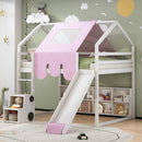 Loft Bed With House Shaped Frame And Tent by Unique Piece Furniture
