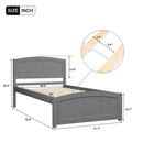 Platform Bed & Headboard, Footboard And Wood Slat Support by Unique Piece Furniture