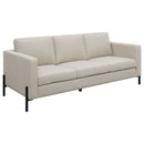 Tilly - Track Arm Sofa - Oatmeal by HouseOfZazla