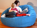 Bean Bag Loveseat Comfy Bean Family- Cotton, Organic Cotton, Hemp by Bean Products
