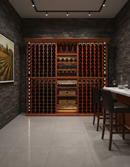 7 Foot Wine Cellar Storage System | 320 Bottle Capacity