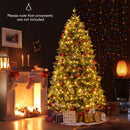 5 Feet Artificial Xmas Tree Hinged with 11 Lighting Modes and Remote Control by DirectDeals