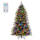 5 Feet Artificial Xmas Tree Hinged with 11 Lighting Modes and Remote Control by DirectDeals