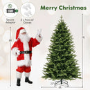 5 Feet Artificial Xmas Tree Hinged with 11 Lighting Modes and Remote Control by LJGDeals