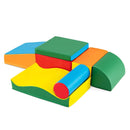 7 Pieces Toddlers Climbing Toys with EPE Foam and Removable PU Leather by LJGDeals