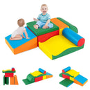 7 Pieces Toddlers Climbing Toys with EPE Foam and Removable PU Leather by LJGDeals