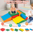 7 Pieces Toddlers Climbing Toys with EPE Foam and Removable PU Leather by LJGDeals