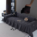 Waterproof Couch Cover Throw, Non Slip Furniture Protector for Leather & Fabric Sofa by Slipcover KAS™