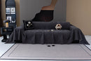 Waterproof Couch Cover Throw, Non Slip Furniture Protector for Leather & Fabric Sofa by Slipcover KAS™