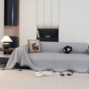 Soft Decorative Throw for Sofa and Loveseat, Textured Sofa Cover Blanket for Couch by Slipcover KAS™