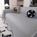 Soft Decorative Throw for Sofa and Loveseat, Textured Sofa Cover Blanket for Couch by Slipcover KAS™