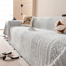 Decorative Slipcover for Pets, Kids, Boho Woven Couch Cover Throw Blanket with Tassel by Slipcover KAS™