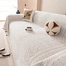 Decorative Slipcover for Pets, Kids, Boho Woven Couch Cover Throw Blanket with Tassel by Slipcover KAS™