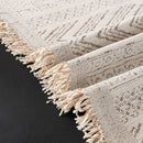Decorative Slipcover for Pets, Kids, Boho Woven Couch Cover Throw Blanket with Tassel by Slipcover KAS™