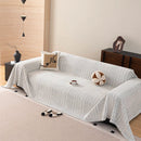 Decorative Slipcover for Pets, Kids, Boho Woven Couch Cover Throw Blanket with Tassel by Slipcover KAS™