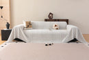 Decorative Slipcover for Pets, Kids, Boho Woven Couch Cover Throw Blanket with Tassel by Slipcover KAS™