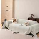 Decorative Slipcover for Pets, Kids, Boho Woven Couch Cover Throw Blanket with Tassel by Slipcover KAS™