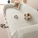 Decorative Slipcover for Pets, Kids, Boho Woven Couch Cover Throw Blanket with Tassel by Slipcover KAS™