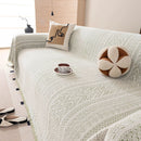 Decorative Slipcover for Pets, Kids, Boho Woven Couch Cover Throw Blanket with Tassel by Slipcover KAS™