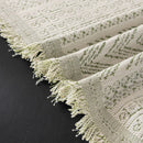 Decorative Slipcover for Pets, Kids, Boho Woven Couch Cover Throw Blanket with Tassel by Slipcover KAS™