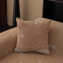 Luxurious Jacquard Couch Cover, Snag-Resistant Pet Friendly Couch Throw with Fringe