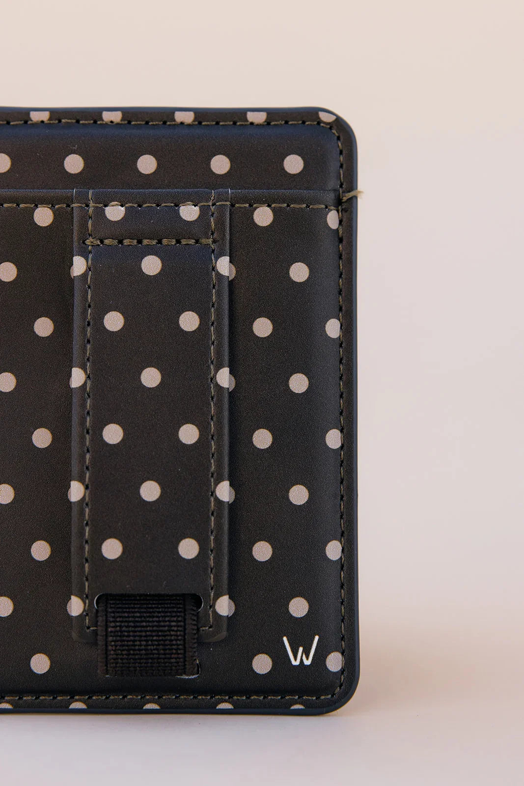 Cocoa Dot Magnetic Wallet, photo 3 of 7