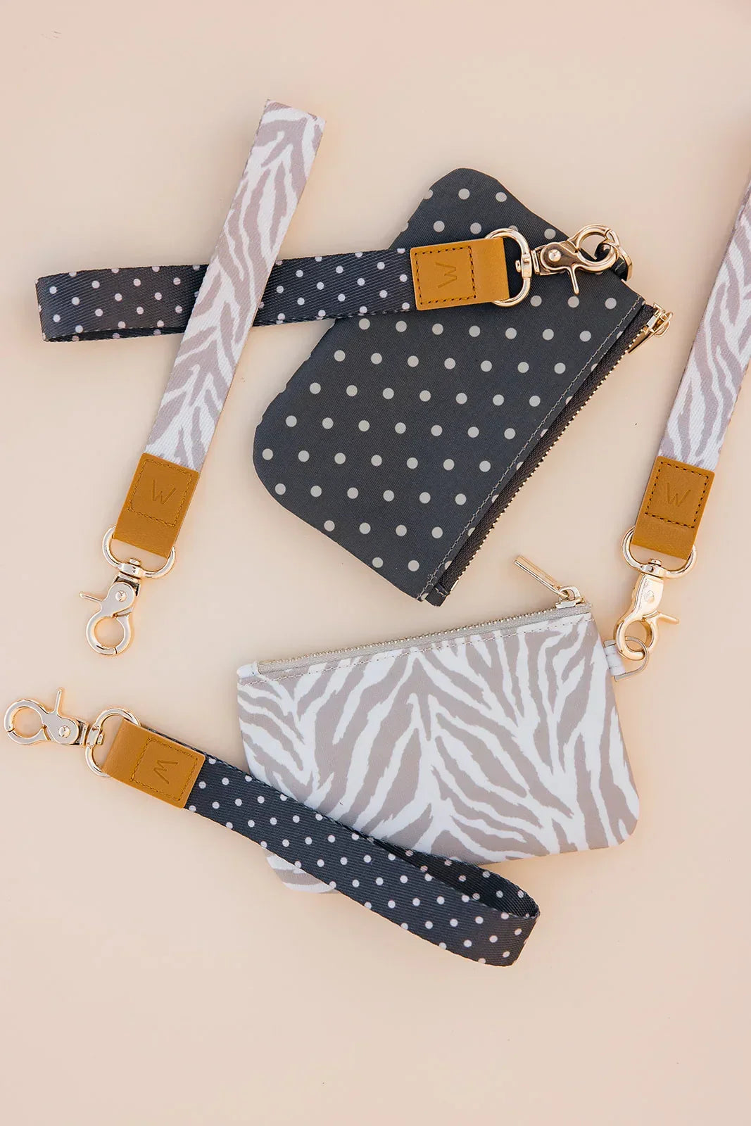 Cocoa Dot Zipper Pouch, photo 8 of 9