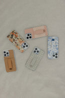 Blush Check Purse Case