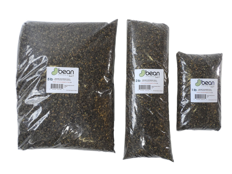 Buckwheat Hulls -Craft, Pillow, Cushion Fill - Organically grown in USA