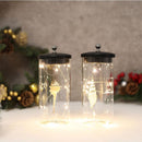 7" Tall Battery Powered Sea Shell Pendant Decorative Lamp（Set of 2） by JHY DESIGN