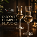 The Wine Savant Crystal Set of 6 Grappa Glasses 3oz
