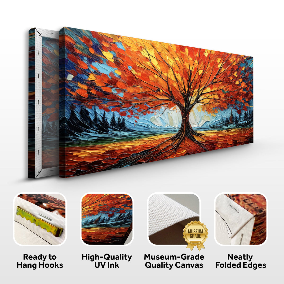 Autumn Fire Wall Art, photo 8 of 10