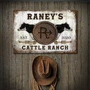 Cattle Brand - Holstein Sign