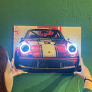 Car light up sign, Car neon light sign, Car wall art lighted, Car led wall decor, Car led sign, Garage neon sign, Neon painting art For Man - UvCar08