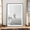Ocean Dive Wall Art – Summer Splash Canvas Print, Waves & by MyGreatCanvas | Canvas Wall Art Prints | Photo Prints & Wall Decor