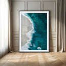 Aerial Ocean View Wall Art Canvas Print – Framed Coastal by MyGreatCanvas | Canvas Wall Art Prints | Photo Prints & Wall Decor