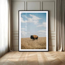 Bison Photography Wall Art Canvas Print – Framed Western by MyGreatCanvas | Canvas Wall Art Prints | Photo Prints & Wall Decor