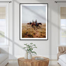 Golden Grassland Wall Art Canvas Print – Framed Western by MyGreatCanvas | Canvas Wall Art Prints | Photo Prints & Wall Decor