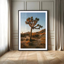 Joshua Tree Wall Art Canvas Print – Framed Desert Sunset