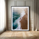Serene Ocean Waves Wall Art Beach Wall Decor by MyGreatCanvas | Canvas Wall Art Prints | Photo Prints & Wall Decor
