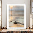 Sea Turtle Hatchling Wall Art Canvas Print – Soft Coastal by MyGreatCanvas | Canvas Wall Art Prints | Photo Prints & Wall Decor