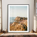 Rocky Coastline Wall Art Canvas Print, Minimal Coastal by MyGreatCanvas | Canvas Wall Art Prints | Photo Prints & Wall Decor