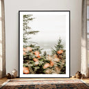 Fall Forest Wall Art Canvas Print – Soft Evergreen Woodland by MyGreatCanvas | Canvas Wall Art Prints | Photo Prints & Wall Decor