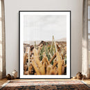 Minimal Desert Cactus Wall Art Canvas Print, Neutral by MyGreatCanvas | Canvas Wall Art Prints | Photo Prints & Wall Decor